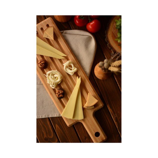 Bambusowa deska do krojenia Bambum Grill, długość 50 cm-image-2