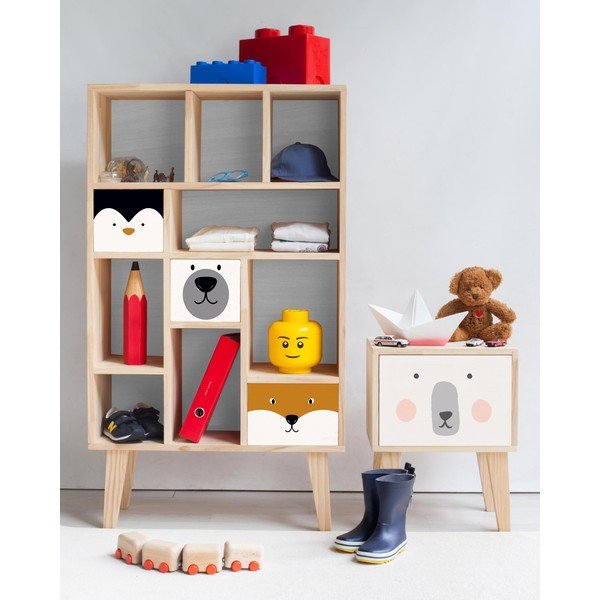 Biały regał Little Nice Things Animals-image-1