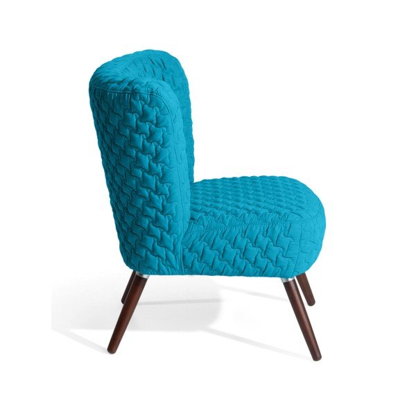 Niebieski fotel Max Winzer Neele Structured-image-2