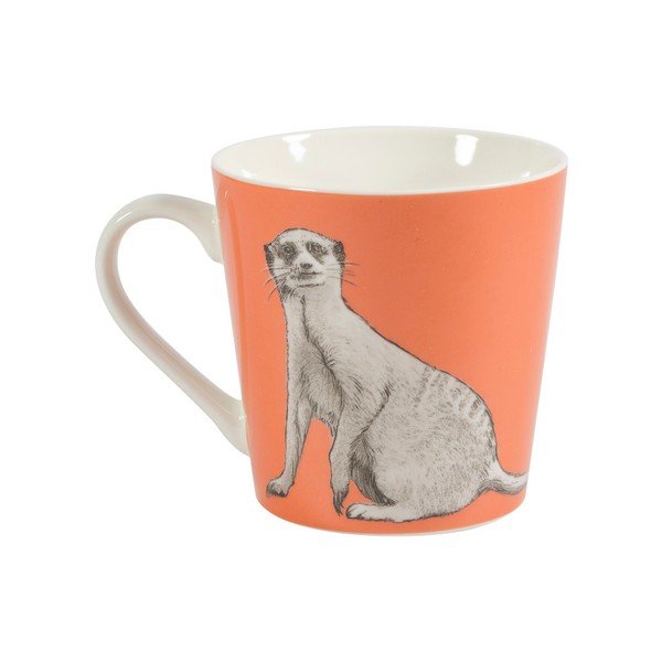 Kubek z porcelany kostnej Churchill China Couture Meerkat, 325 ml