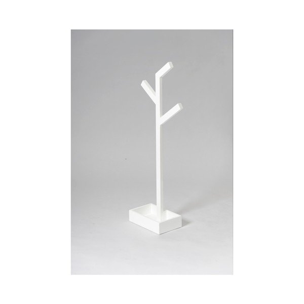 Biały wieszak na ręczniki Wireworks Branch-image-3