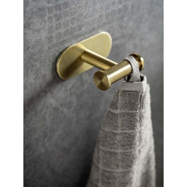 Samoprzylepny haczyk ze stali nierdzewnej Orea Gold – Wenko-image-1