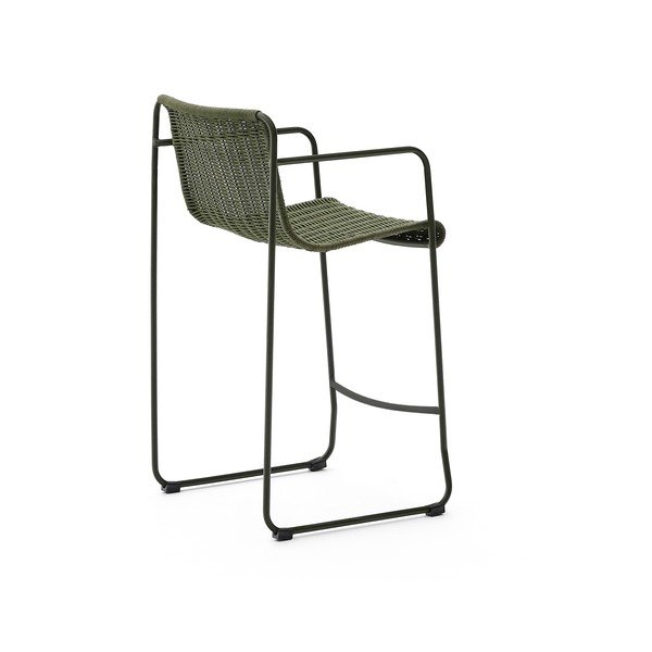 Zielony metalowy hoker ogrodowy Maurina – Kave Home-image-4