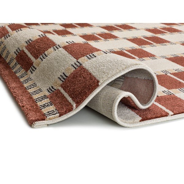 Beżowy/w kolorze terakoty dywan 160x230 cm Astra – Universal-image-3