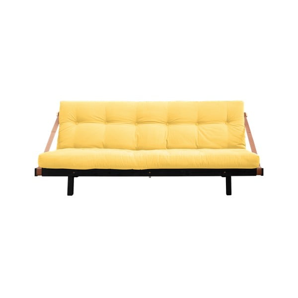 Sofa rozkładana Karup Design Jump Black/Yellow