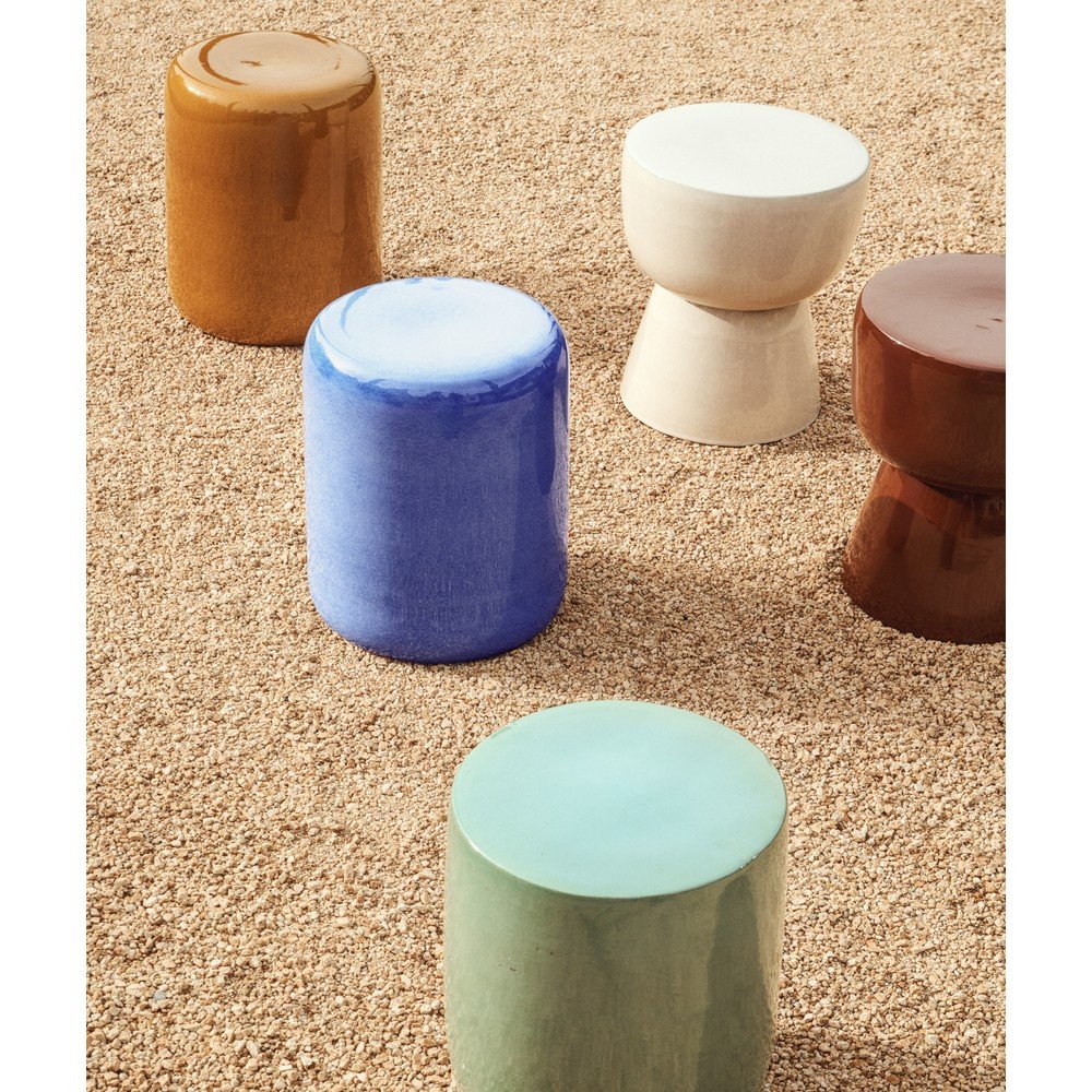 Okrągły stolik ogrodowy ceramiczny ø 35 cm Mesquida – Kave Home (zdjęcie 3)