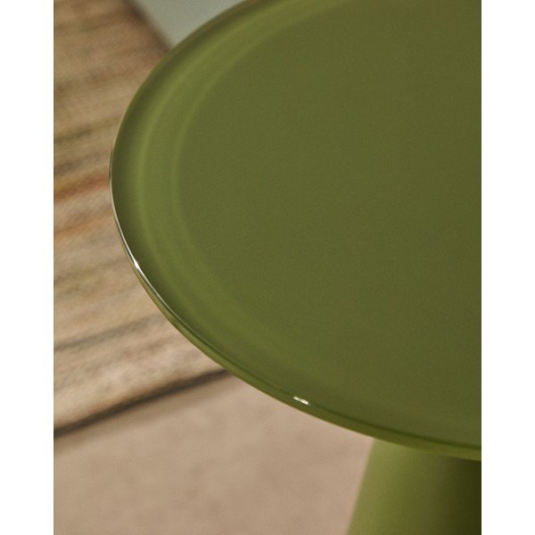 Okrągły stolik ze szklanym blatem ø 35 cm Wilshire – Kave Home-image-4