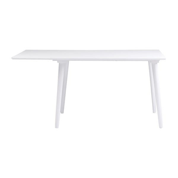 Biały stół z litego drewna dębowego Rowico Lotte Leaf, 120x80 cm-image-1