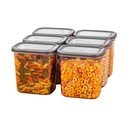 Pojemniki 6 szt. na żywność Fresco – Hermia