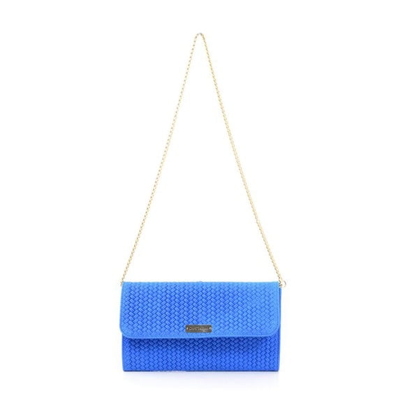 Skórzana torebka Yaelle, niebieska