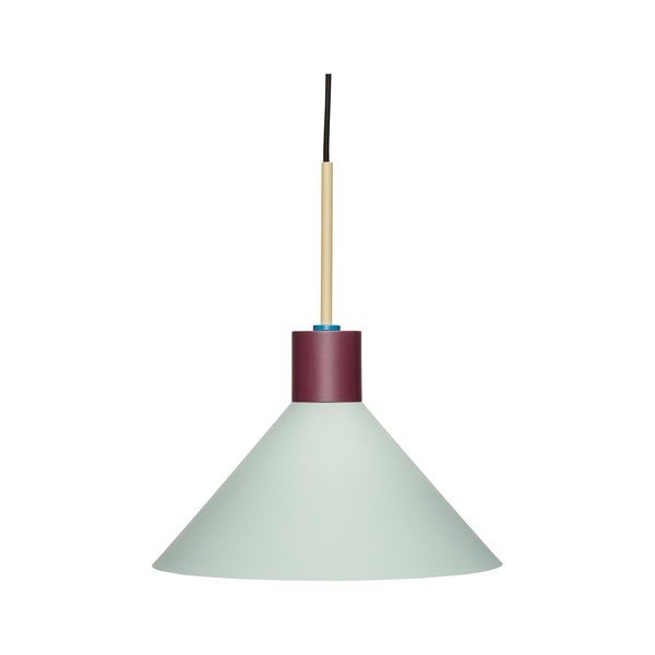 Jasnoniebieska lampa wisząca ø 35 cm Crayon – Hübsch