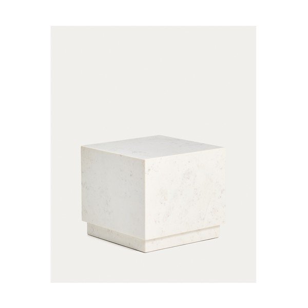 Marmurowy stolik 40x40 cm Sorein – Kave Home-image-3