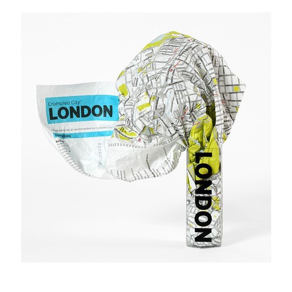 Zgnieciona mapa Palomar Londyn