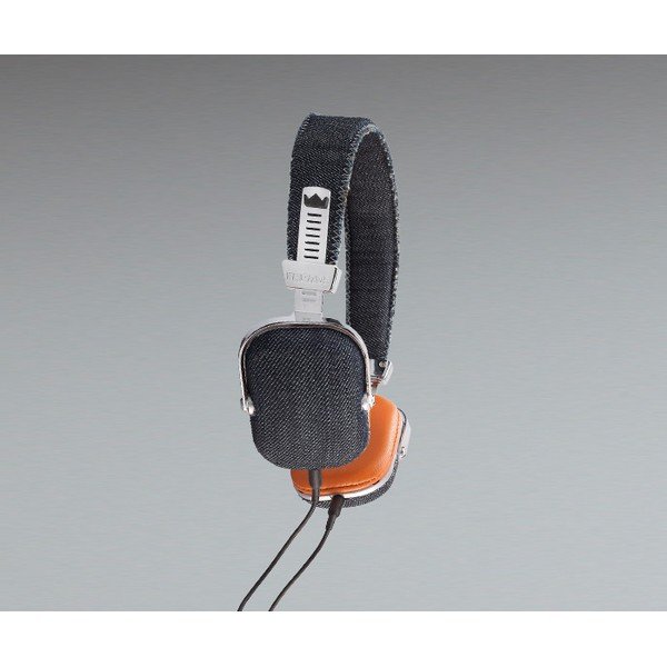 Słuchawki męskie z dżinsowymi detalami Frends Denim-image-2