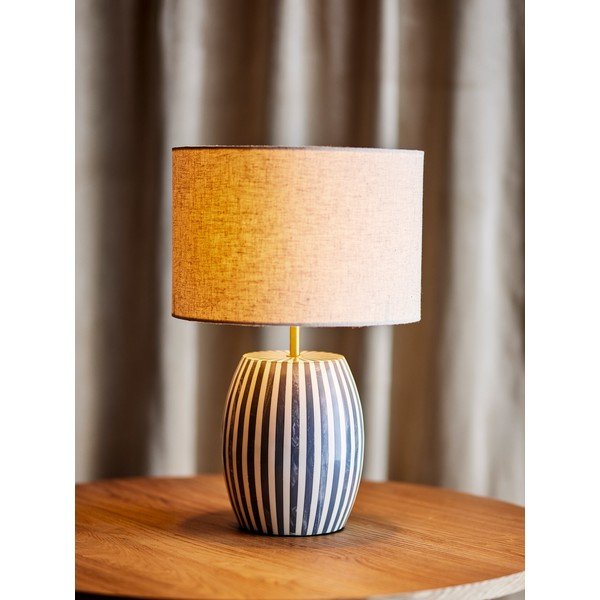 Biała/szara lampa stołowa LED (wysokość 47 cm) Tali – Bloomingville-image-1