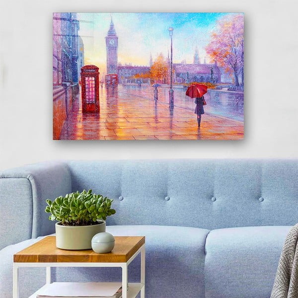 Szklany obraz 100x70 cm London – Wallity-image-1
