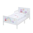 Białe łóżko dziecięce 70x140 cm Peppa Pig – Roba
