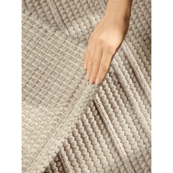 Kremowy wełniany chodnik tkany ręcznie 80x250 cm Camden Parker – Ted Baker-image-2