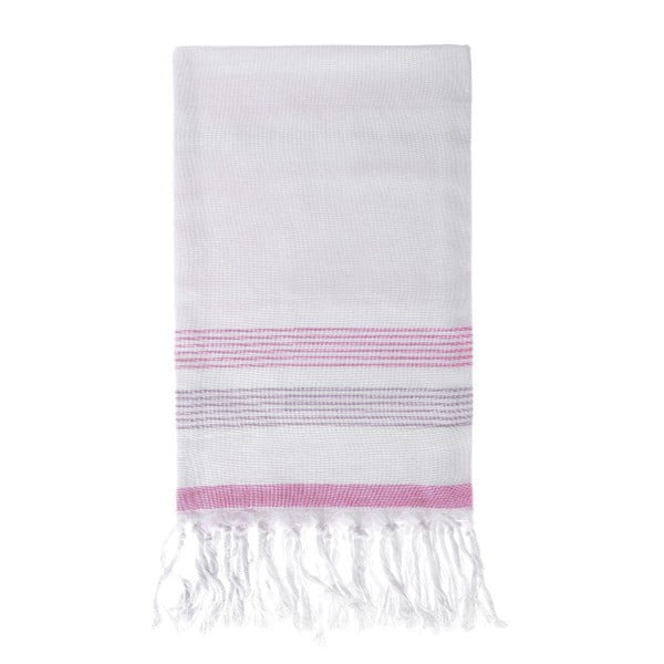 Ręcznik hammam Berrak Pink, 80x160 cm
