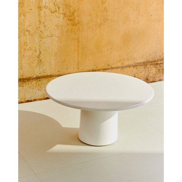 Okrągły stolik ogrodowy betonowy ø 85 cm Albanella – Kave Home-image-1