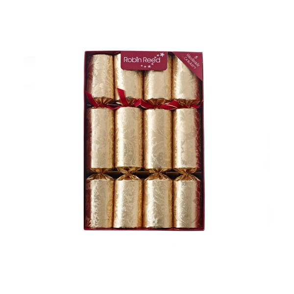 Crackery świąteczne zestaw 8 szt. Decadence Gold – Robin Reed