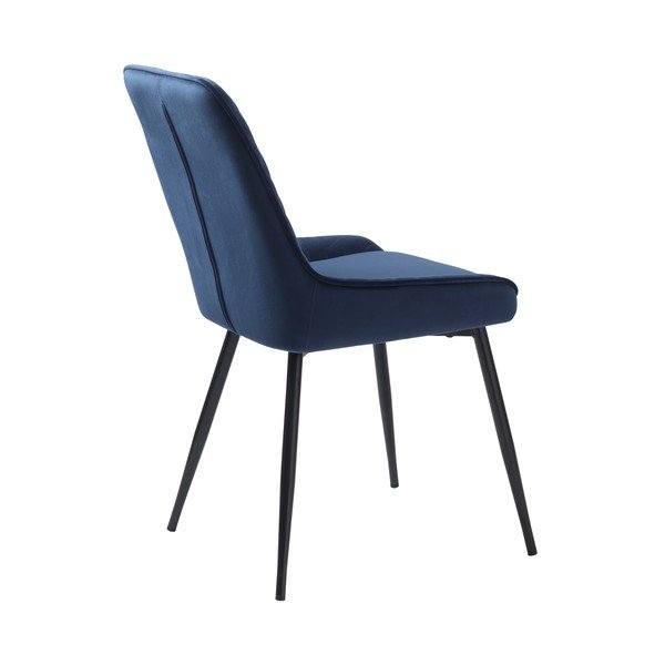 Niebieskie aksamitne krzesło Milton – Unique Furniture-image-3