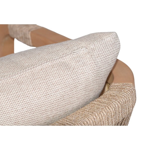 Drewniane krzesła ogrodowe w naturalnym kolorze zestaw 2 szt. Bogota – Garden Pleasure-image-4