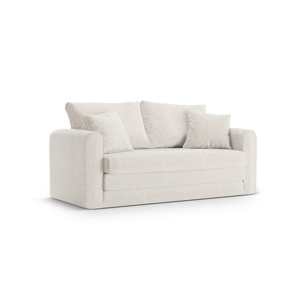 Biała rozkładana sofa 158 cm Lido – Micadoni 