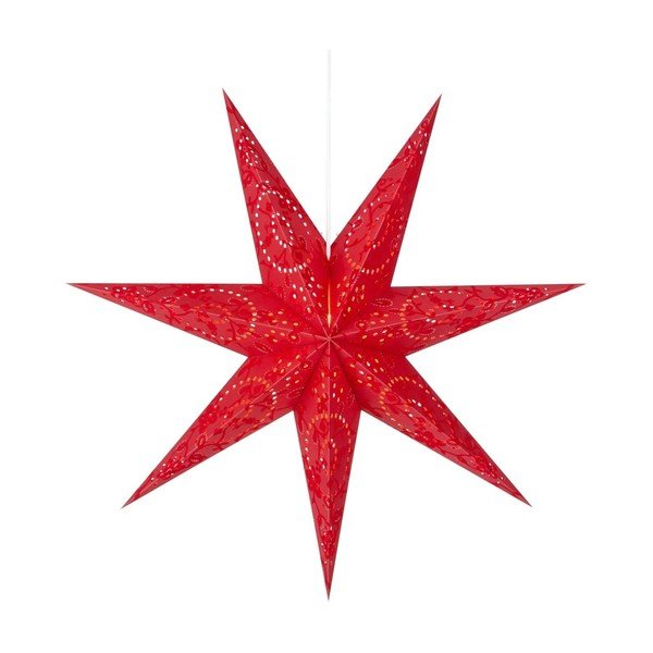 Czerwona świąteczna wisząca dekoracja świetlna Aratorp – Markslöjd