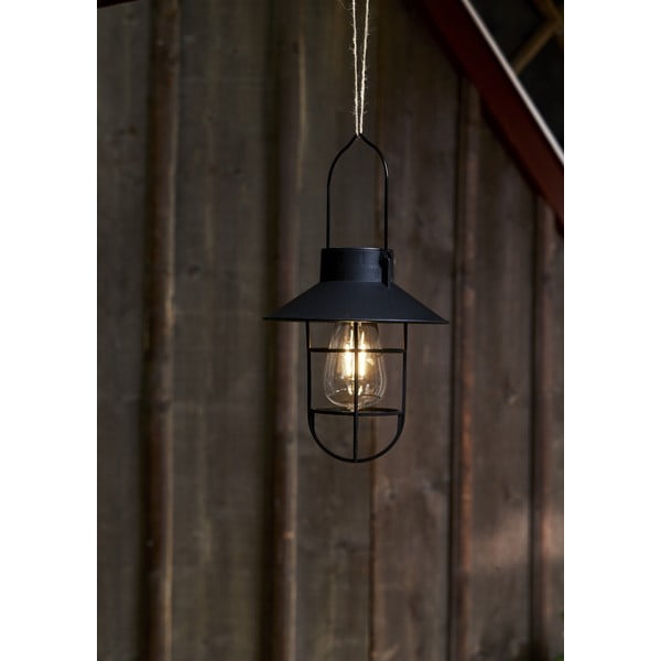 Solarna lampa zewnętrzna LED (wysokość 21 cm) Cage – Star Trading-image-3