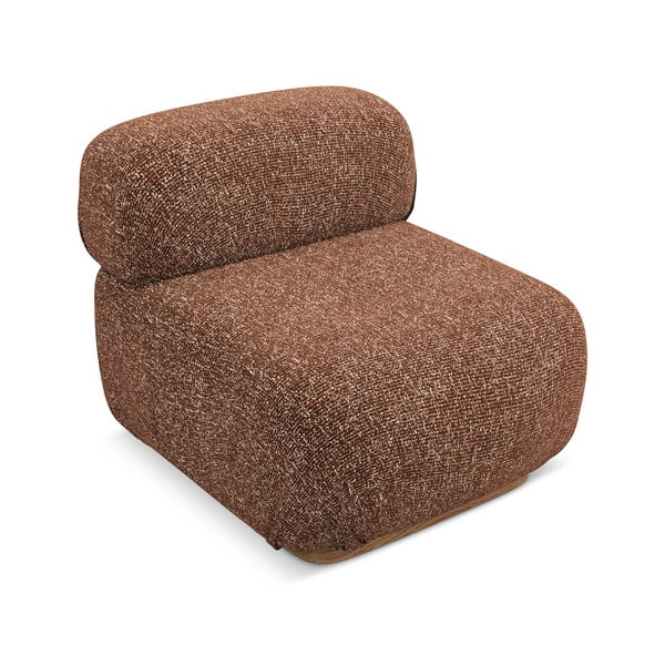 Pomarańczowy/brązowy moduł sofy Ailani – Makamii-image-3