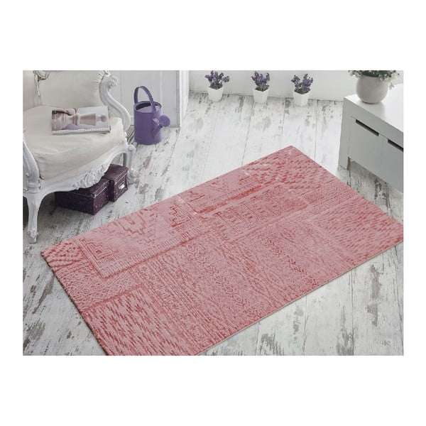 Dywan Patchwork Pudra, 50x80 cm-image-1