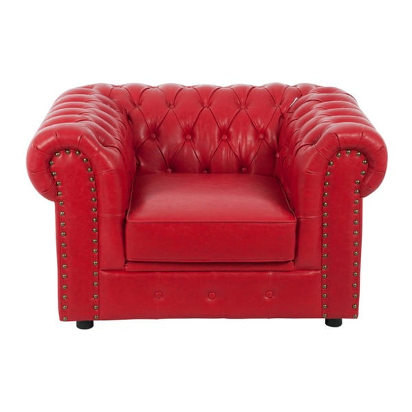 Czerwony fotel Winchester Henry
