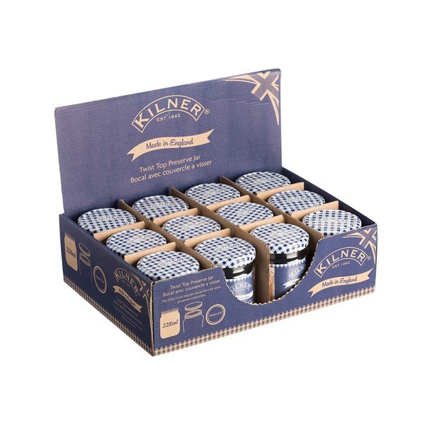 Szklany słoik z zakrętką Kilner Round, 228 ml-image-1