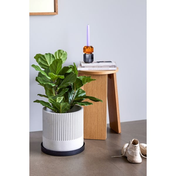 Metalowe tace dekoracyjne zestaw 3 szt. ø 33 cm Embrace – Hübsch-image-1