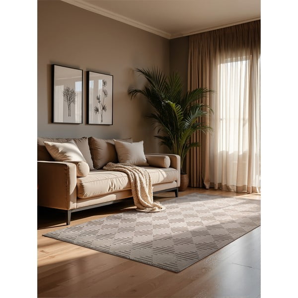 Beżowy dywan 120x170 cm Perles Tourmaline – Elle Decoration-image-1