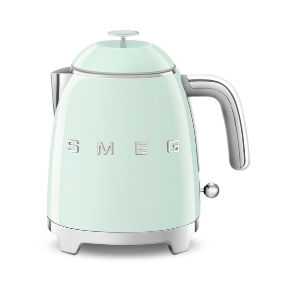 Jasnozielony czajnik elektryczny ze stali nierdzewnej 800 ml Retro Style – SMEG