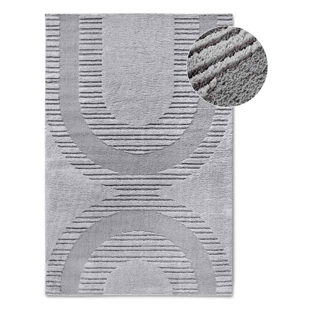 Szary dywan 160x235 cm Bartoux Light Grey – Elle Decoration