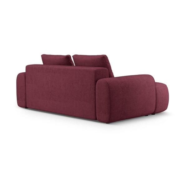 Bordowa sofa 200 cm Linz – Cosmopolitan Design-image-3