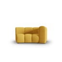 Żółty moduł sofy (prawostronny) Lupine – Micadoni Home