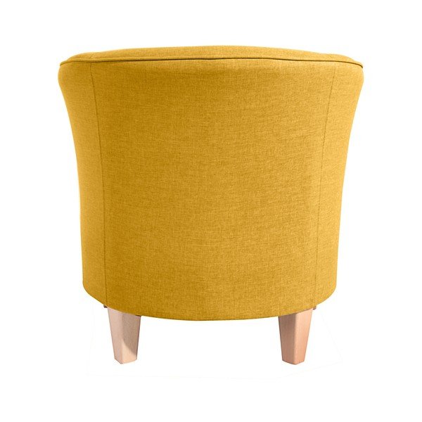 Żołty fotel Max Winzer Livia Yellow-image-3