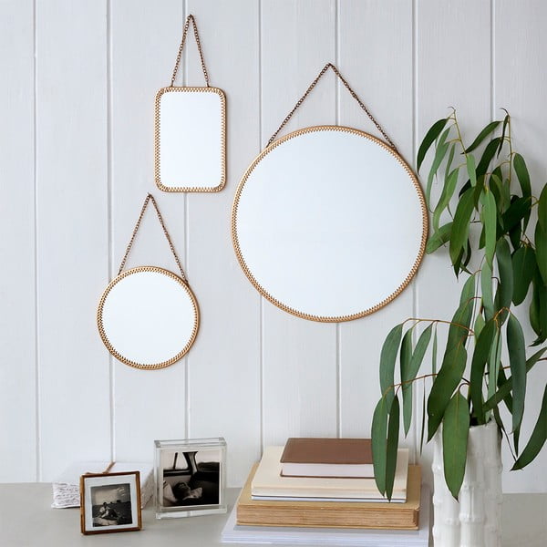 Lustro ścienne ø 29 cm – Rex London-image-3