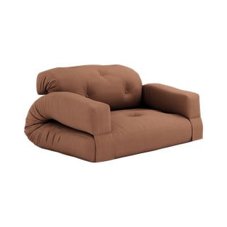 Pomarańczowa rozkładana sofa 140 cm Hippo – Karup Design