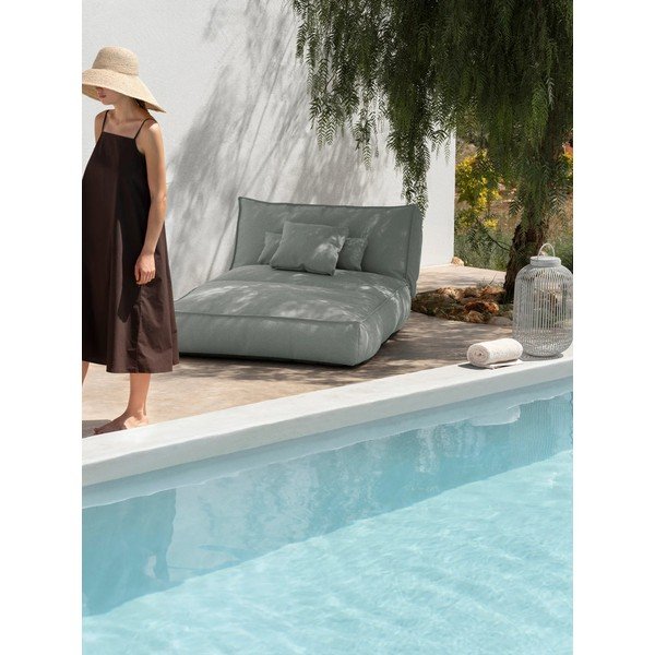 Poduszka odpowiednia na zewnątrz z materiału bouclé 38x38 cm Grow – Blomus-image-3