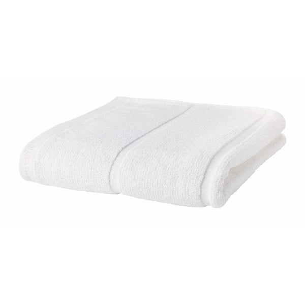 Biały ręcznik Aquanova Adagio, 70x130 cm
