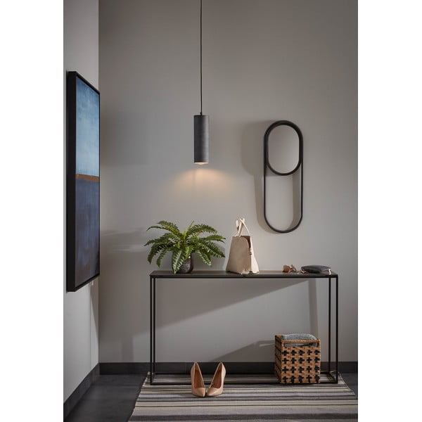 Czarna lampa wisząca Kave Home Maude, wys. 31 cm-image-1