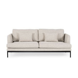 Jasnobeżowa sofa Ndesign Pearl, szerokość 165 cm