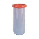 Fioletowy szklany wazon (wysokość 30,5 cm) Plegado  – PT LIVING