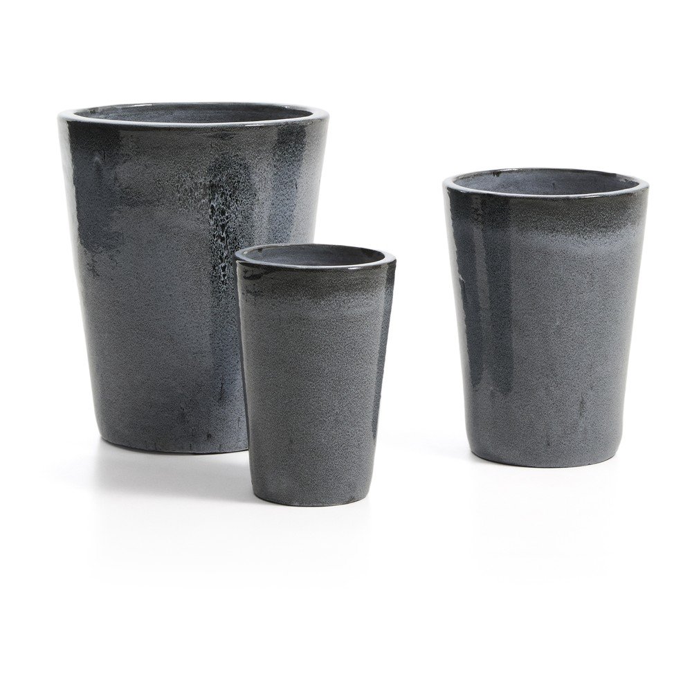 Ceramiczne doniczki zestaw 3 szt. ø 47 cm Rotja – Kave Home