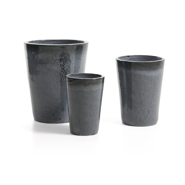 Ceramiczne doniczki zestaw 3 szt. ø 47 cm Rotja – Kave Home